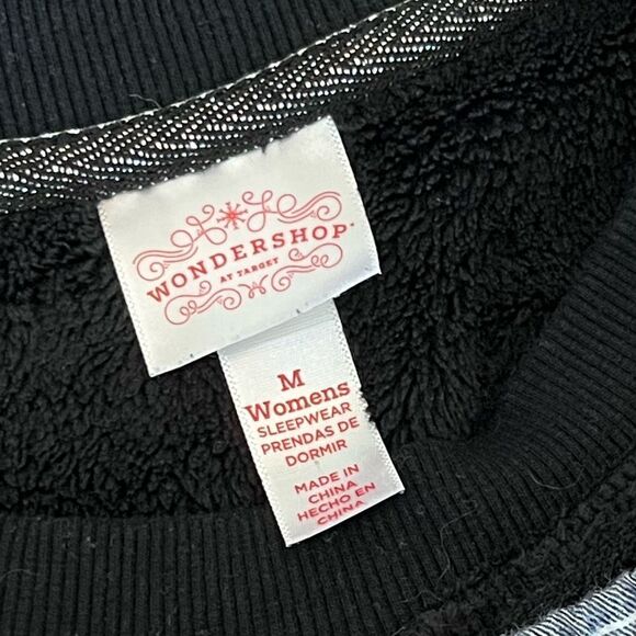 Wonder Shop Feeling Festive Plush Sleep Sweatshirt Medium - Picture 6 of 11